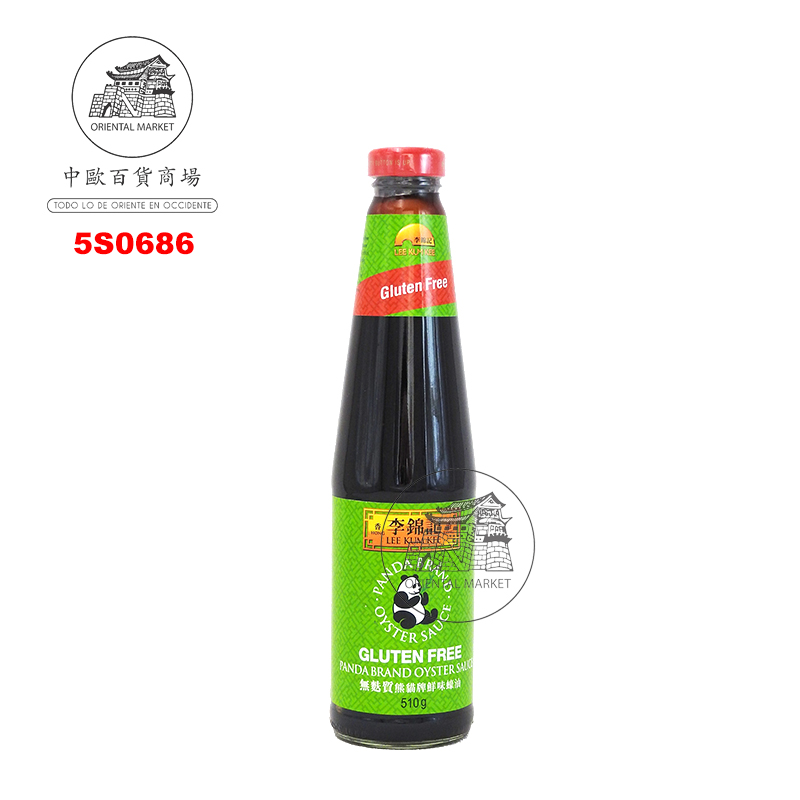 [501232/5S0686] SALSA OSTRA SIN GLUTEN *LKK* 李锦记无麸质蚝油 510g/12