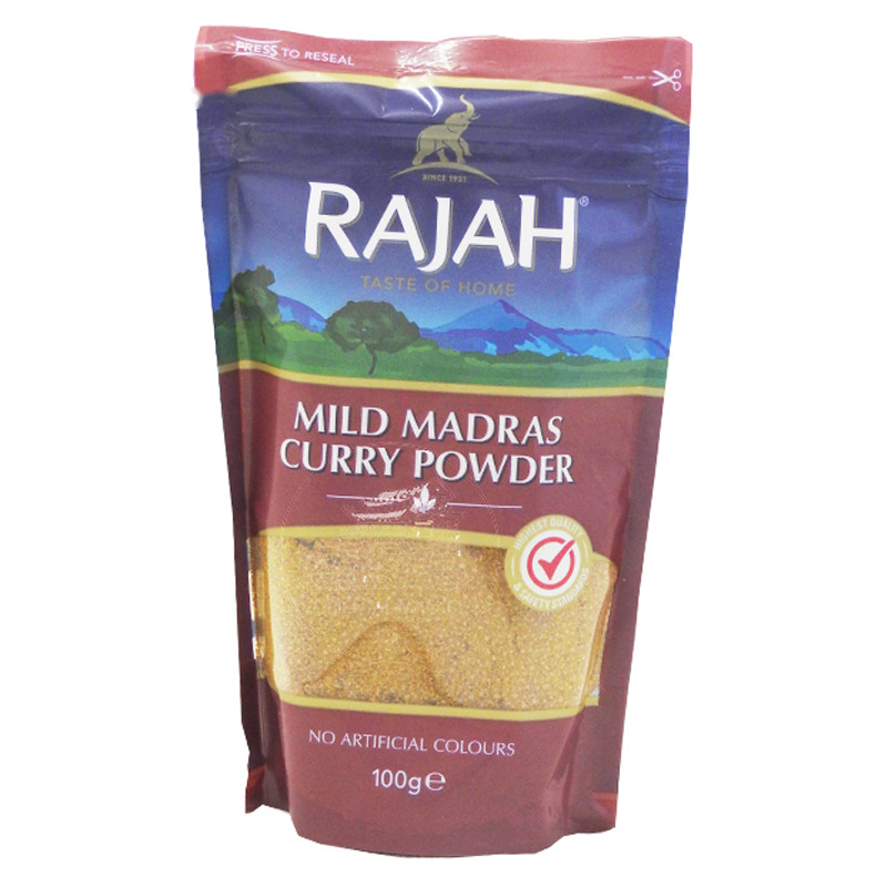 CURRY MADRAS SUAVE *RAJAH* 印度微辣咖哩粉 100g/10