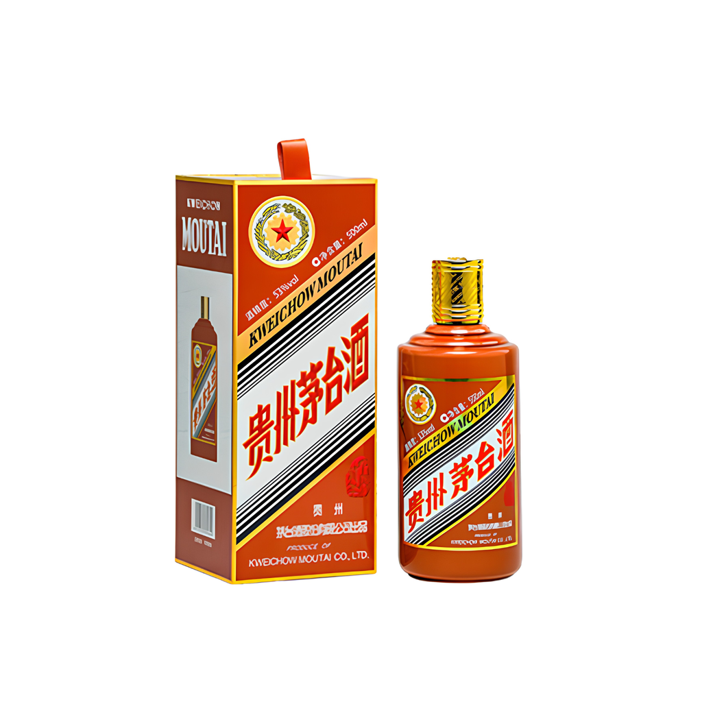[501548/5A0519] AGUARDIENTE (53%) EDICION DRAGON *MOUTAI* 茅台2024龙年酒 500ml/6