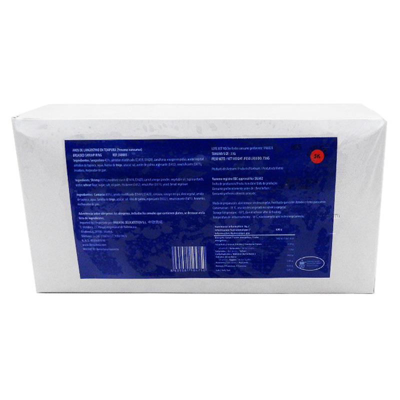 AROS DE GAMBAS TEMPURA 粿粉生虾圈(含虾43%) 736g/12