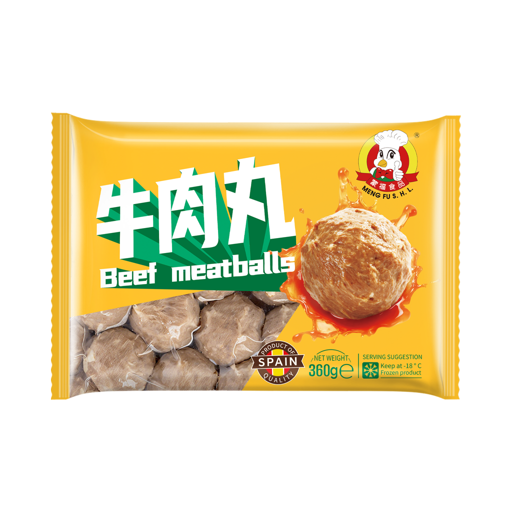 [200455/2B0017] ALBONDIGA VACUNO CONGELADA *MENGFU* 蒙福冻牛肉丸 360g/16
