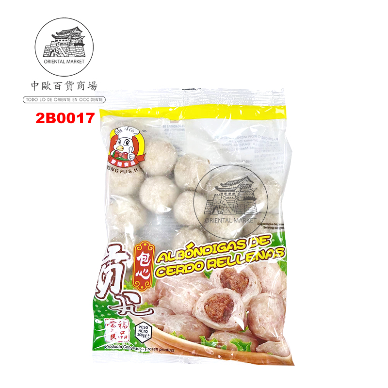 ALBONDIGA VACUNO CONGELADA *MENGFU* 蒙福冻牛肉丸 360g/16