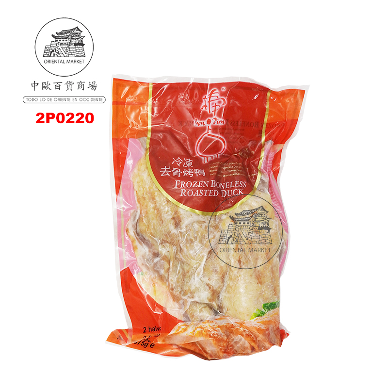 [200642/2P0220] PATO DESHUESADO *BON DIM* 棒点冻去骨烤鸭 500g/18