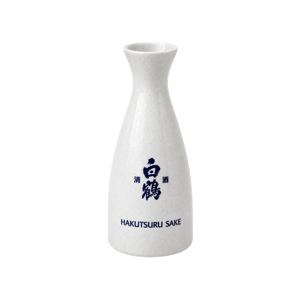 [700016] BOTELLA DE PORCELANA *HAKUTSURU* 白鹤陶瓷小清酒瓶 100u