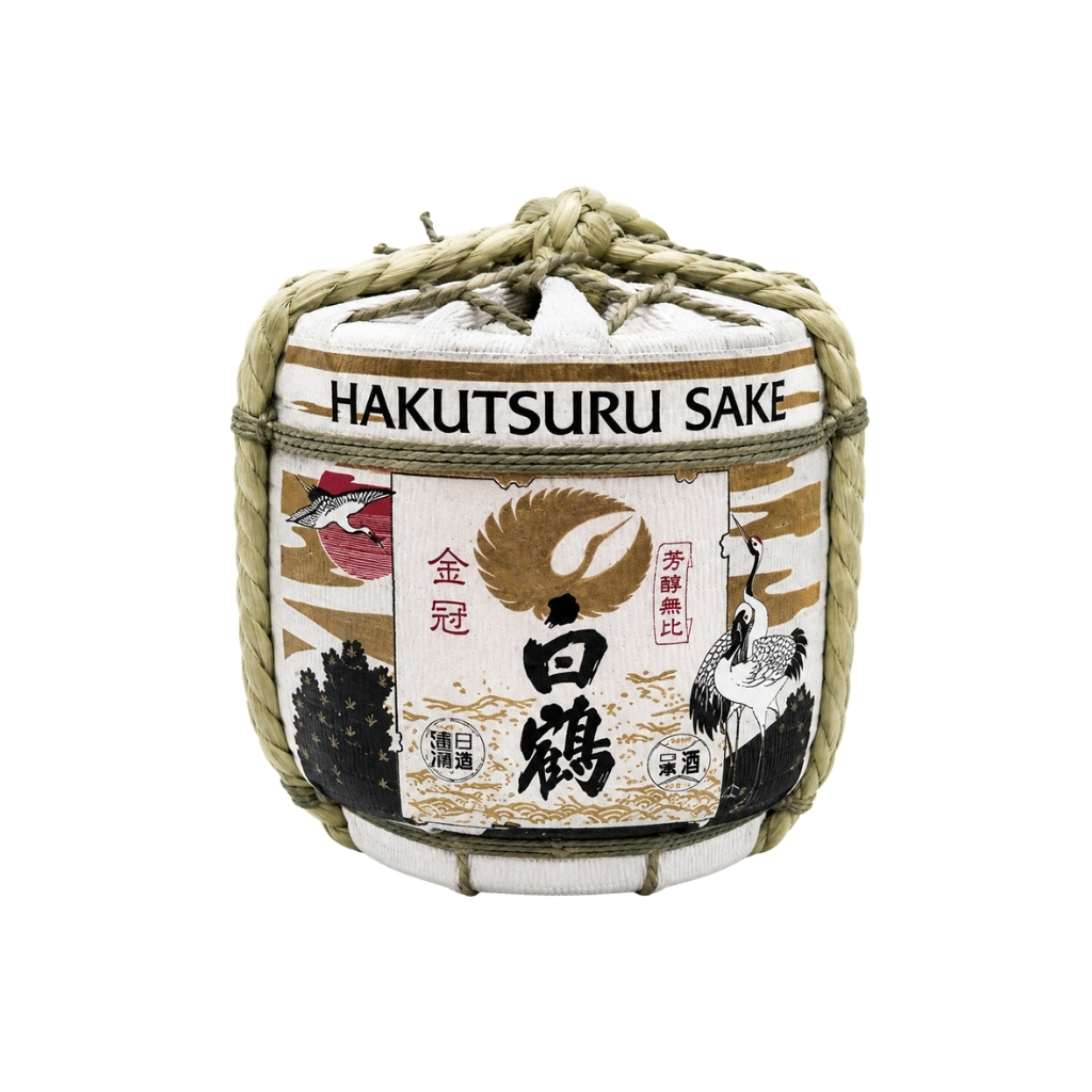 BARRIL DECORATIVO *HAKUTSURU* 白鹤装饰酒桶 10u