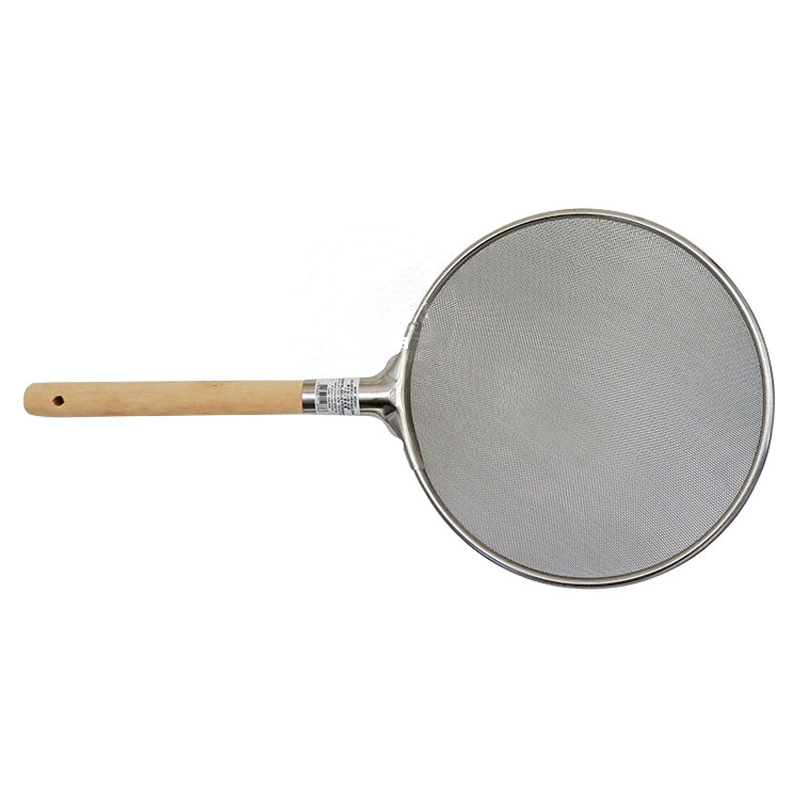 [900318/5C0851] COLADOR ACERO INOX (27cm) 圓木柄油格(细钢) /50