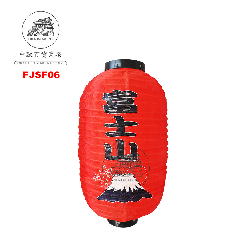 FAROLILLO ROJO MAONTAÑA 日式红灯笼 /100 (富士山) (10寸)