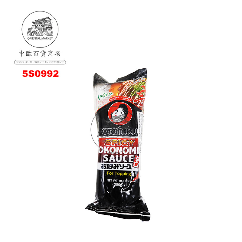 [502537/5S0992] SALSA OKONOMI PICANTE *OTAFUKU* 多福大阪烧辣酱 300g/12