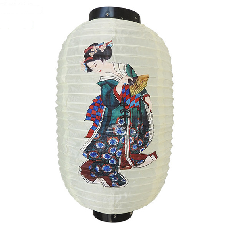 FAROLILLO BLANCO FIGURA 10寸人像日式白灯笼 /100