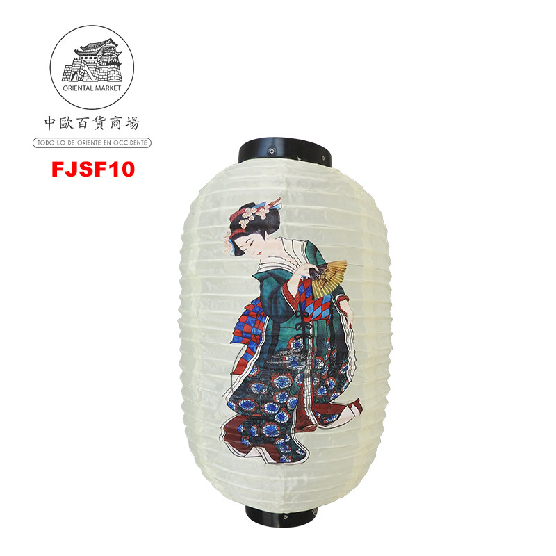 FAROLILLO BLANCO FIGURA 10寸人像日式白灯笼 /100