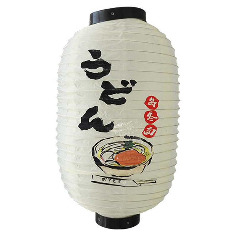 [772690/FJSF12] FAROLILLO BLANCO RAMEN 日式白灯笼 /100 (拉面) (10寸)