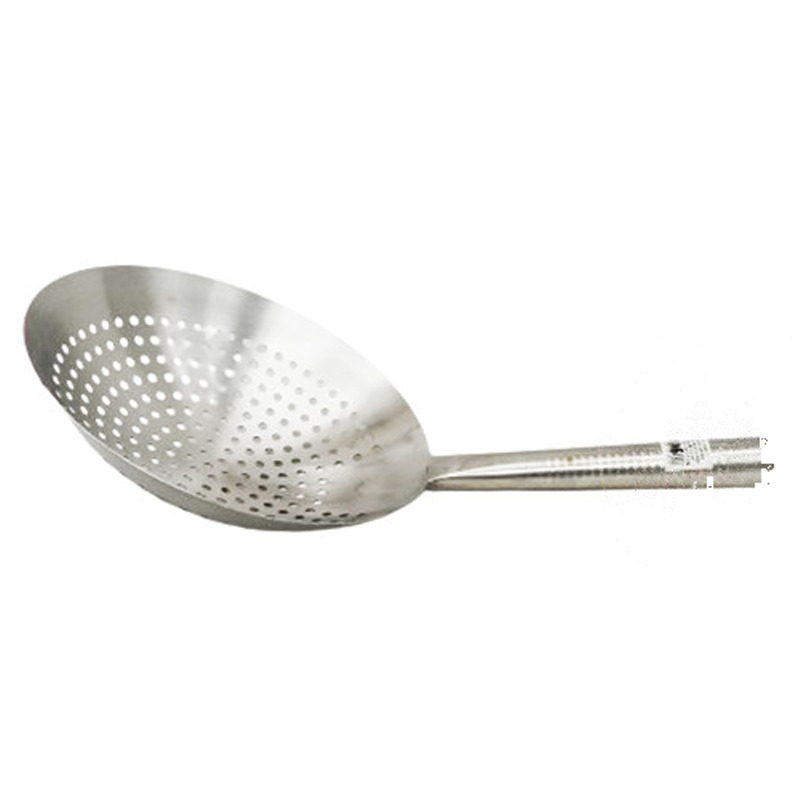 [900769/HL0026] ESCURRIDOR MANGO INOXIDABLE 全钢柄漏壳 (26cm)