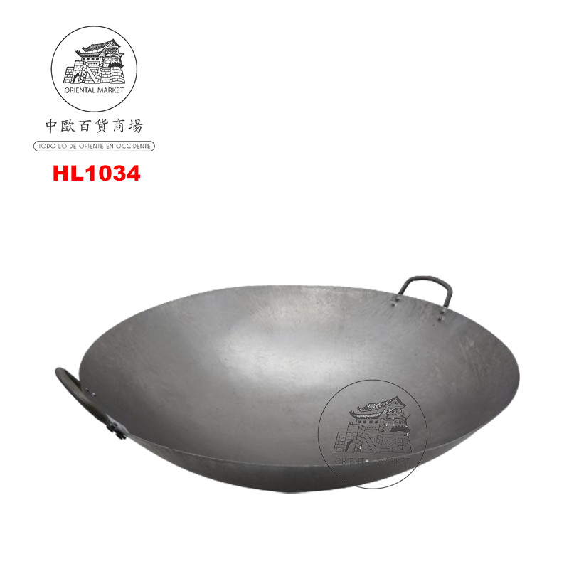 SARTÉN CON 2 ASAS 手打特厚锅 (1.6厚) (72cm) (2尺2)