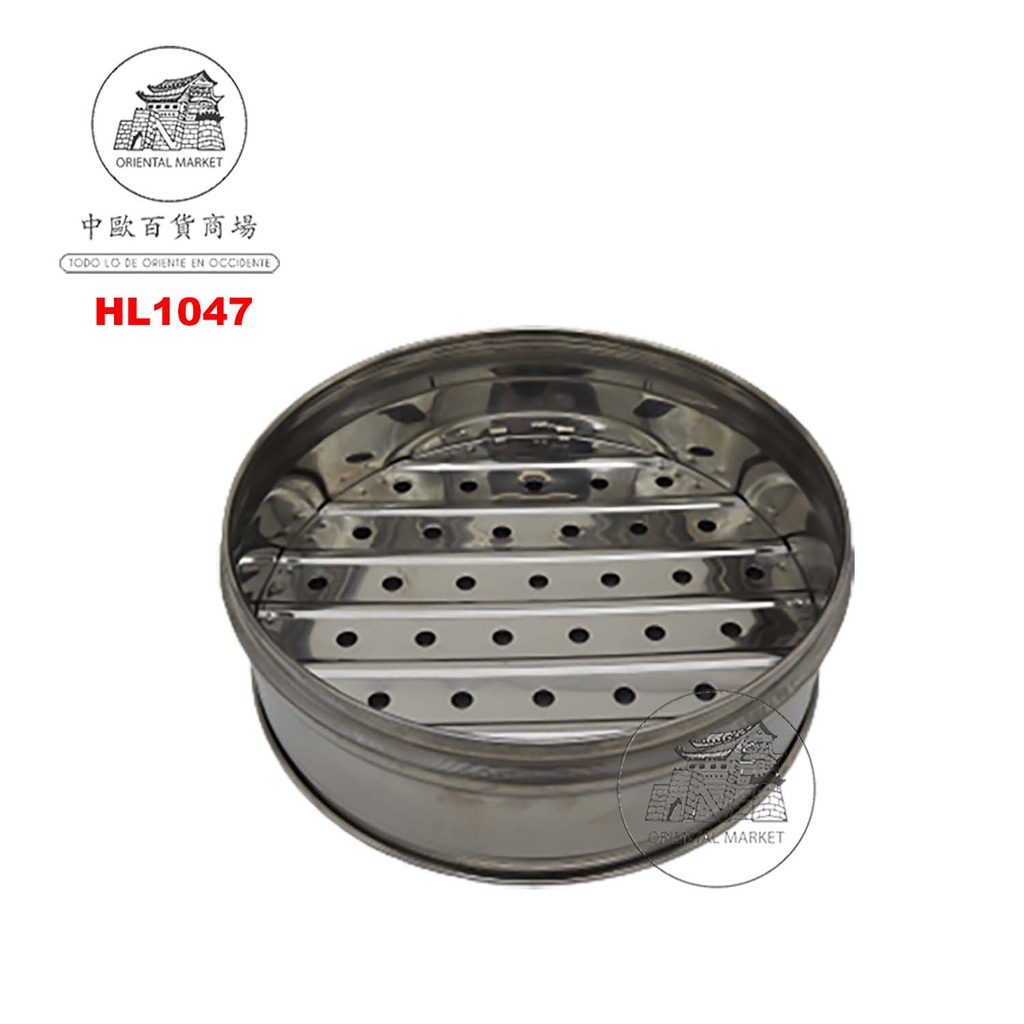 VAPORERA ACERO INOXIDABLE(22CM) 手制不锈钢冲孔蒸笼身