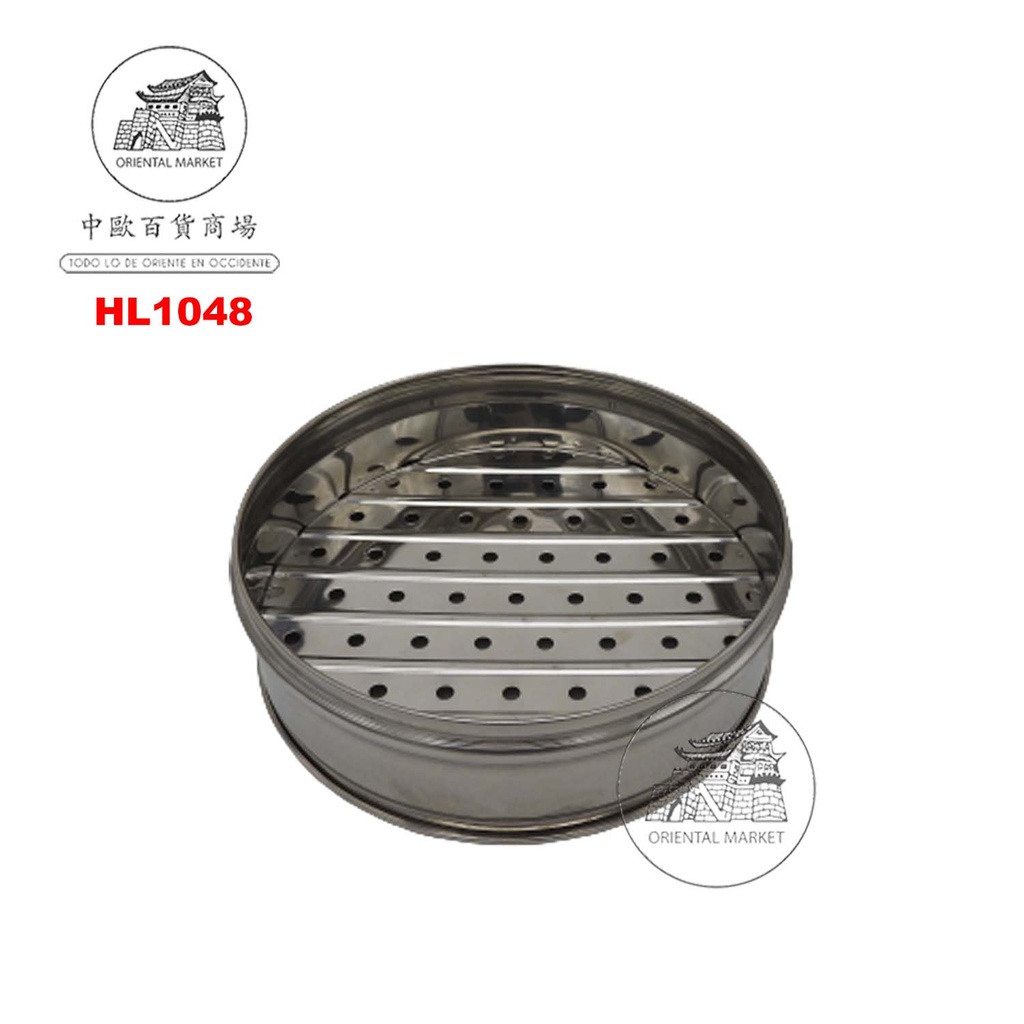 [900796/HL1048] VAPORERA ACERO INOXIDABLE(25cm) 手制不锈钢冲孔蒸笼身