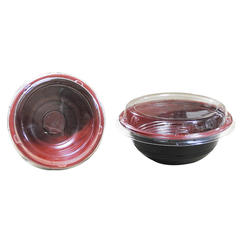 [900341/5E0044] ENVASE SUSHI BOWL 寿司外卖红黑碗 (13x6cm)/300u/1