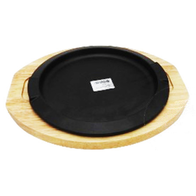 [900805/HL1079] PLATO ROBLE REDONDO CON 2 ASAS 橡木双耳圆盘 (24cm)