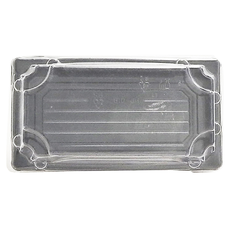 ENVASE SUSHI NEGRO (SZ-0.4) 家乐福黑色(带盖)寿司盒 (165X90mm) /800u/1