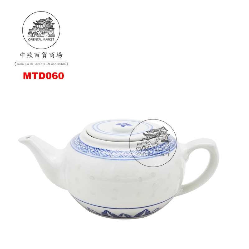 TETERA AZUL (2 PERSONAS) 青龙米通蓝色茶壶 /48