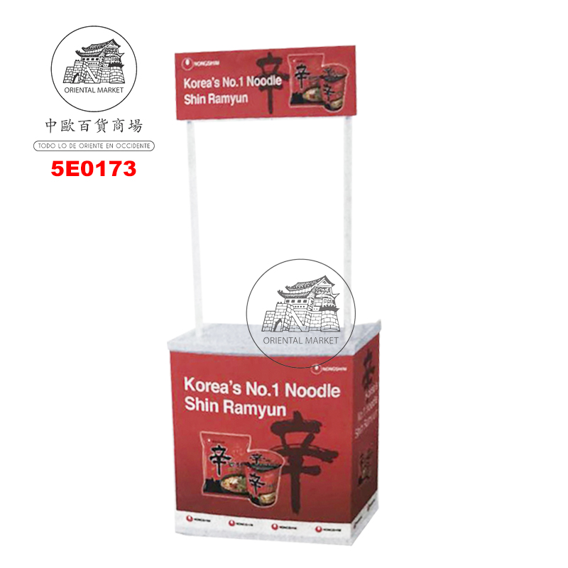 EXPOSITOR ROJO 农心透明架子