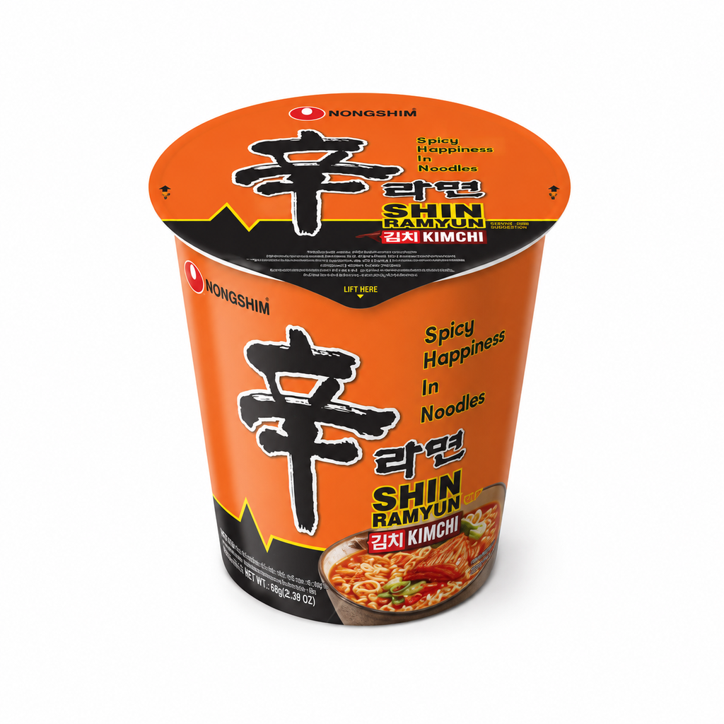 [501477/5T0198] NOODLE CUP KIMCHI *NONGSHIM* 农心泡菜辛杯面 75g/12