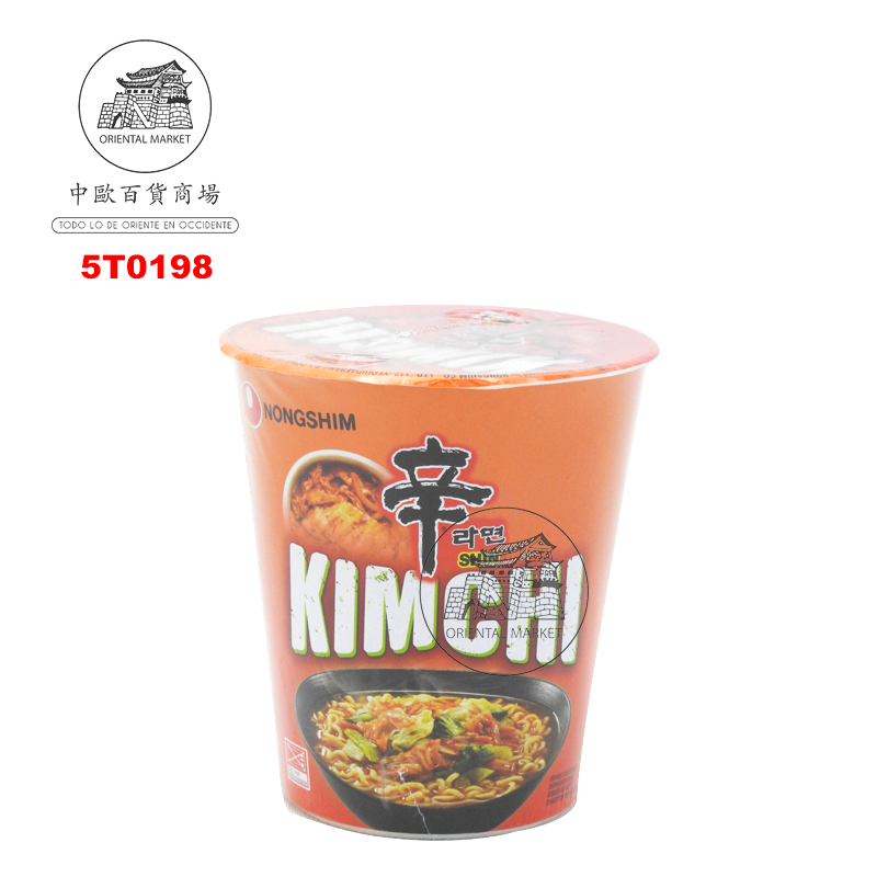FIDEOS CUP DE KIMCHI *NONGSHIM* 农心泡菜杯面 75g/12