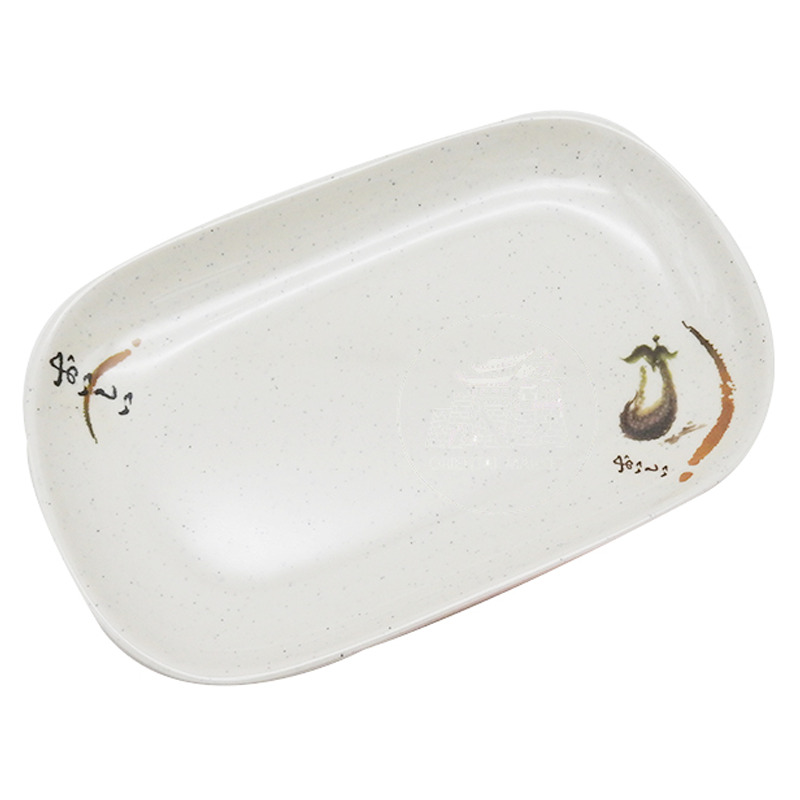[900642/885067] PLATO RECTANGULAR SUSHI MELAMINA 塑喔伊细寿司长盘 27.5cm/72