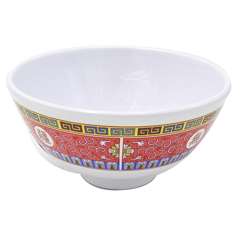 CUENCO PLASTICO 塑红万寿饭碗 11.5cm/288