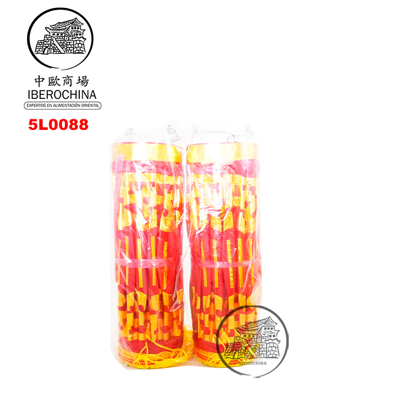 LAMPARA GLOBO *12* (40cm) (单个)红绸灯 /40