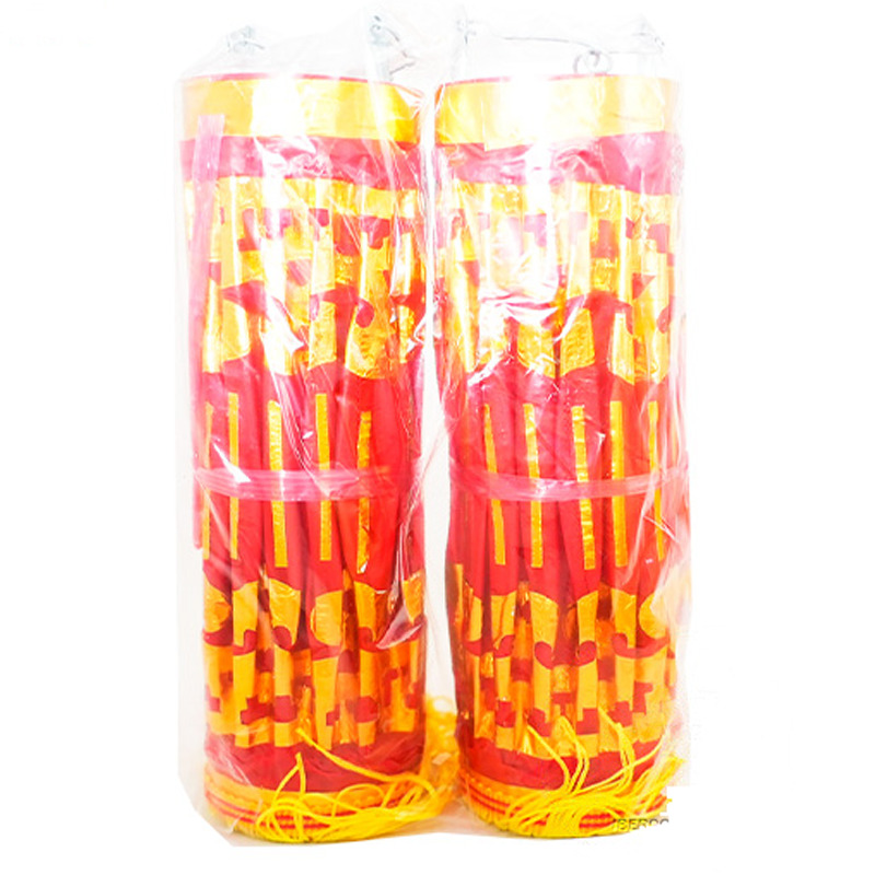 [900416/5L0088] LAMPARA GLOBO *12* (40cm) (单个)红绸灯 /40
