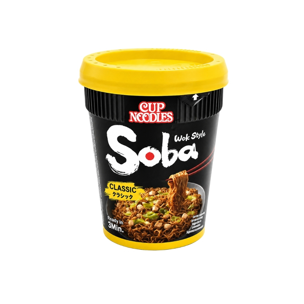 [501105/5T0348] SOBA CUP CLASICA *NISSIN* 日清经典炒杯面 90g/8