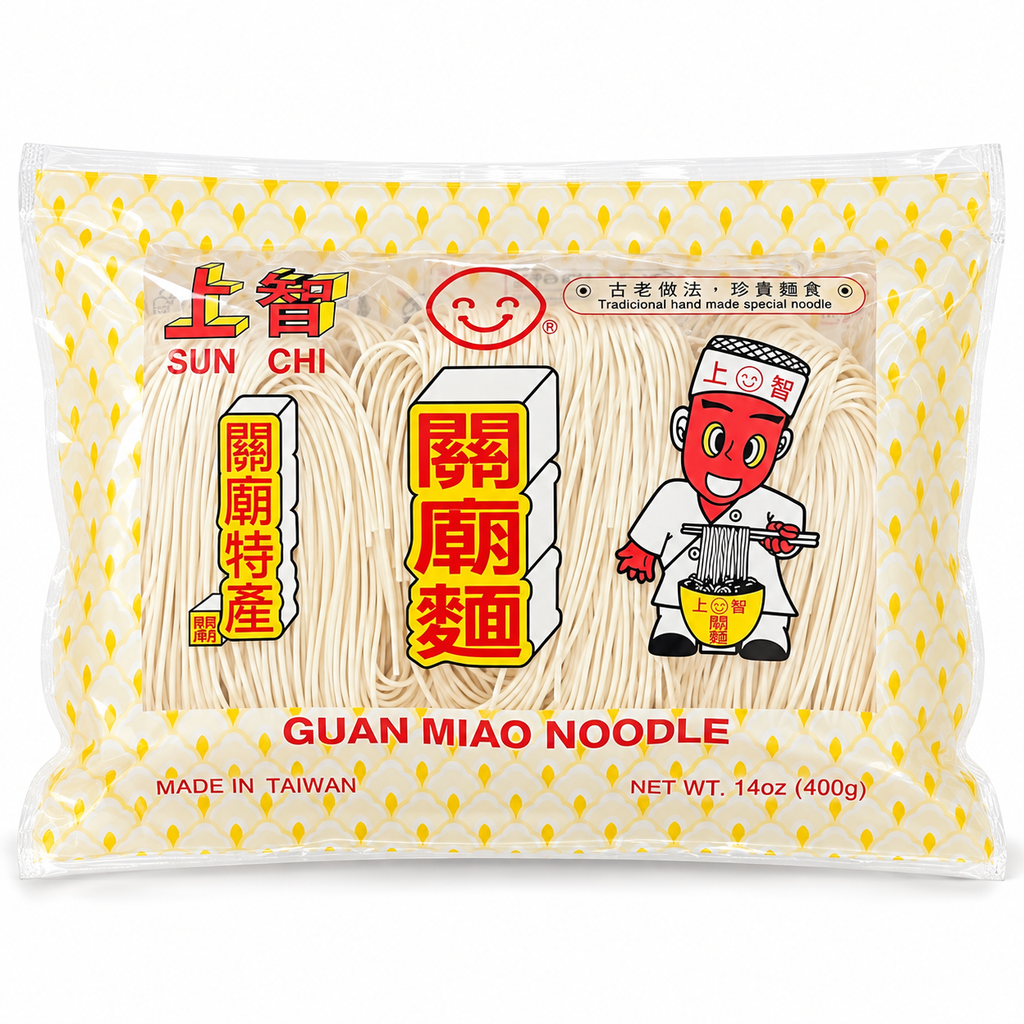 TALLARIN GUANMIAU (彩色袋) 上智关庙面 400g/20