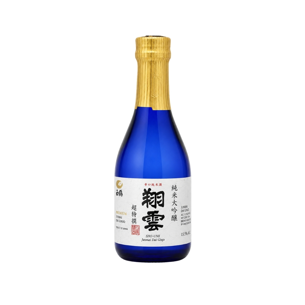 [502465/5S0450] SAKE (15,5%) SHO-UNE *HAKUTSURU* 白鹤翔云清酒 300ml/12