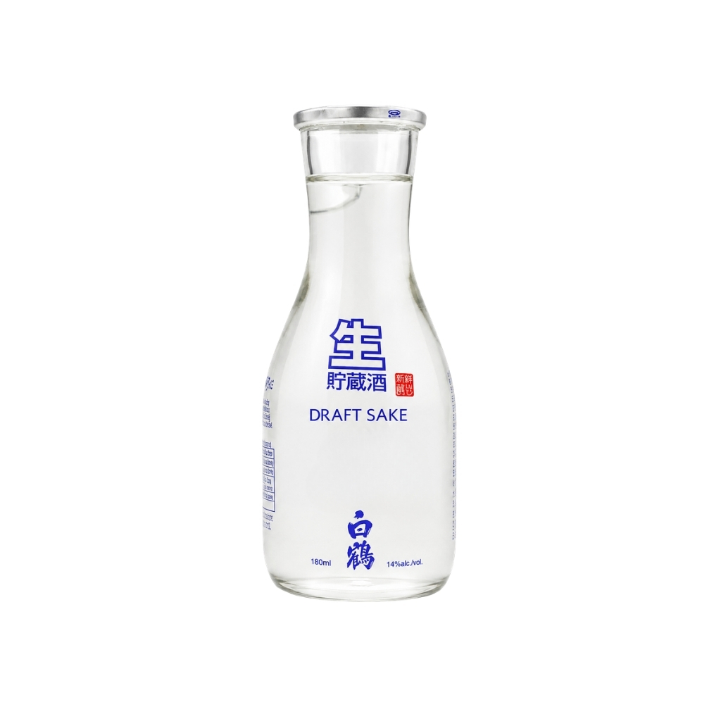 [502455/5S0492] SAKE (14%) NAMACHOZOSHU *HAKUTSURU* 白鹤生储藏清酒 180ml/30