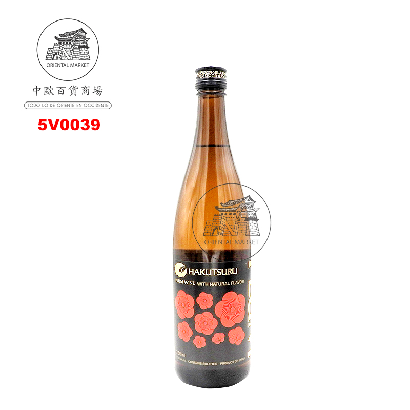 VINO CIRUELA (12,5%) *HAKUTSURU*  日本白鹤梅酒 750ml/12