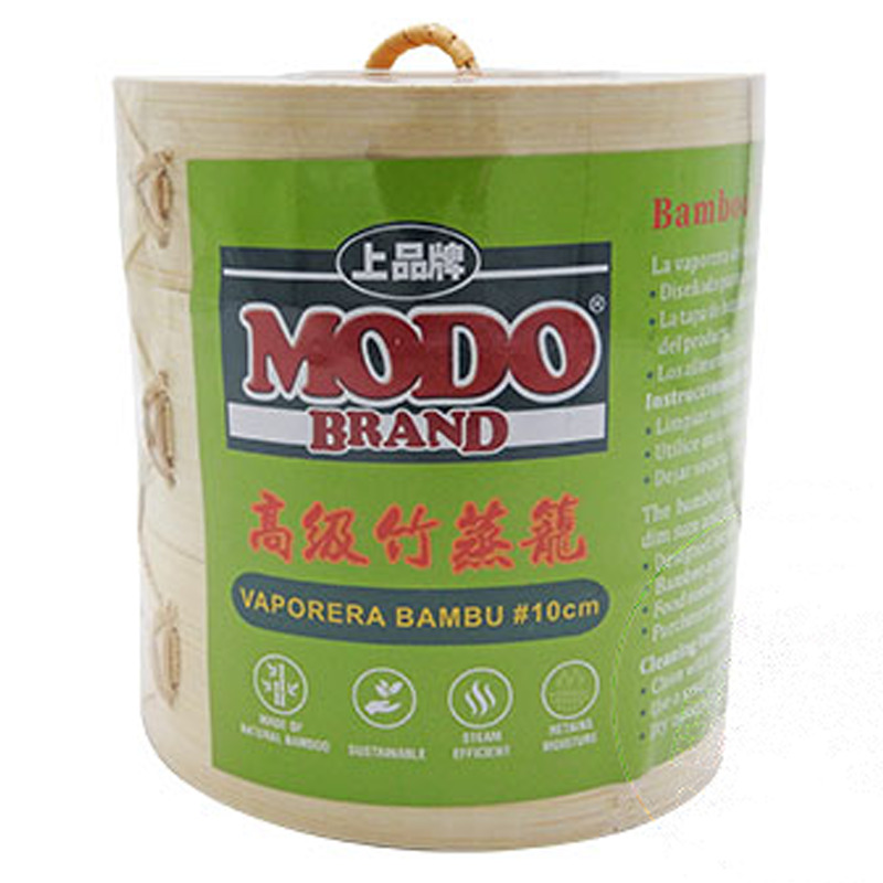 [900564/5V0044] VAPORERA BAMBU 4'' (10cm)套装竹蒸笼 /24