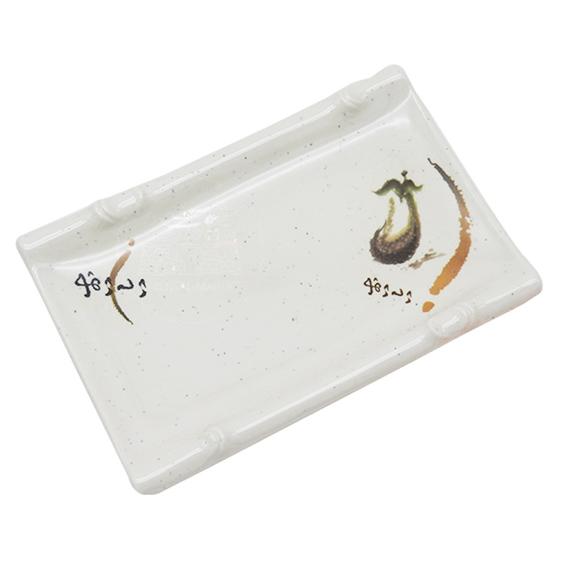 [900685/88557B] PLATO RECTANGULO SUSHI PLASTICO 塑喔伊细寿司方盘 17cm/120