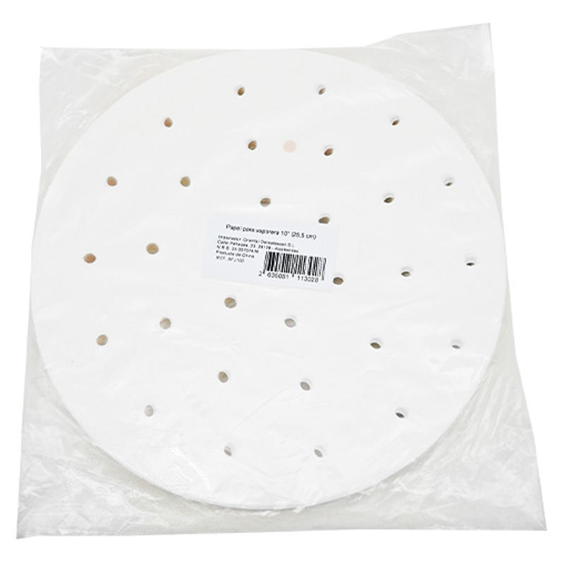 PAPEL VAPORERA 10" (25.5cm) 高级蒸笼纸 /32  400H