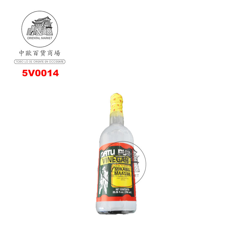 VINAGRE CAÑA *DATU PUTI* 菲DATU PUTI醋 1L/12