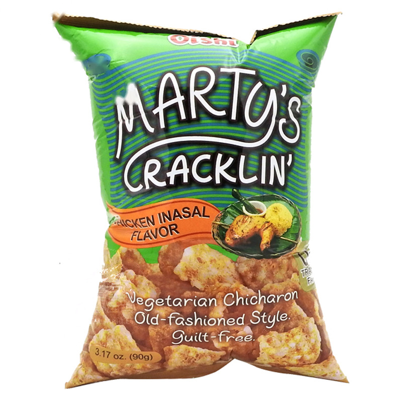 CHICHARON MARTY´S POLLO *OISHI* 上好佳(素)烤雞味豬皮 90G/30