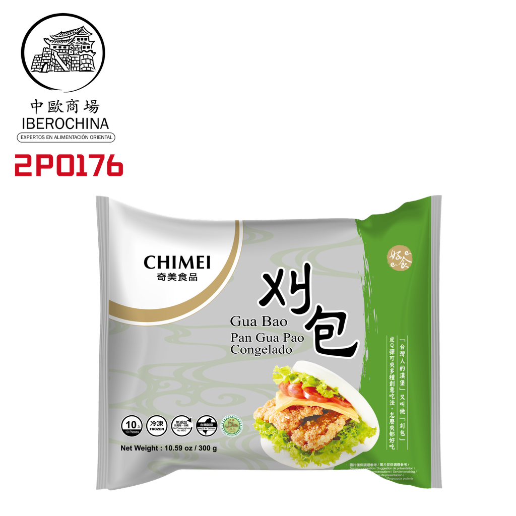 PAN BAO CONGELADO *CHIMEI* 奇美冻刈包 300g/10u/18