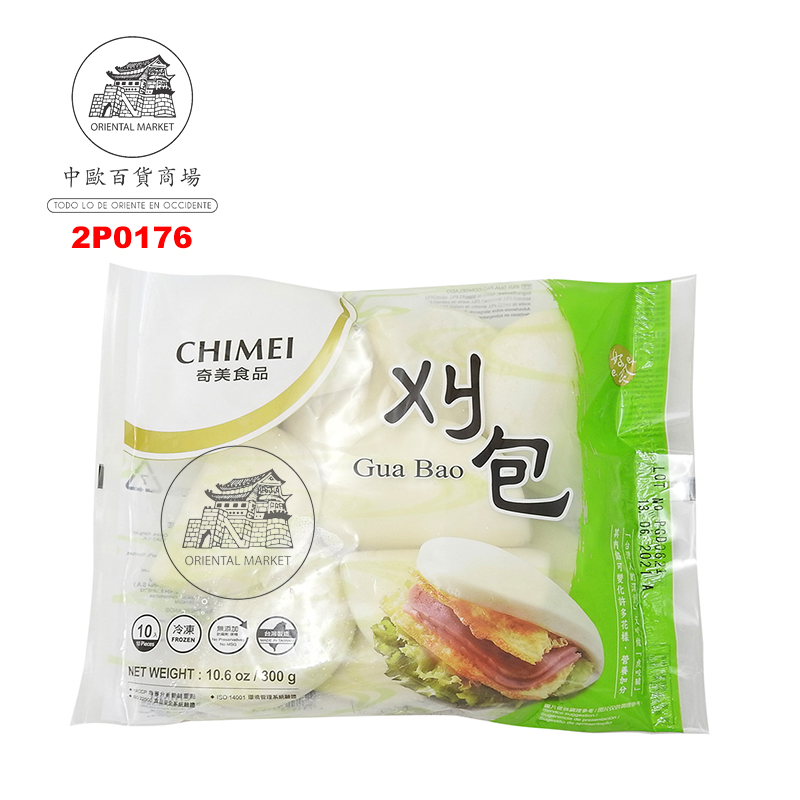PAN GUA BAO *CHIMEI* 奇美冷冻刈包(30g/u) 300g/10u/18