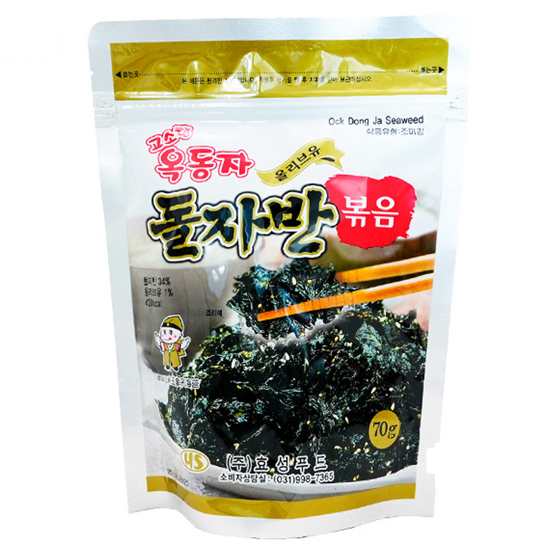 SNACK ALGA COPO ACEITE OLIVA *OCK-DONG-JA* 玉童子橄榄油味海苔碎 70g/20
