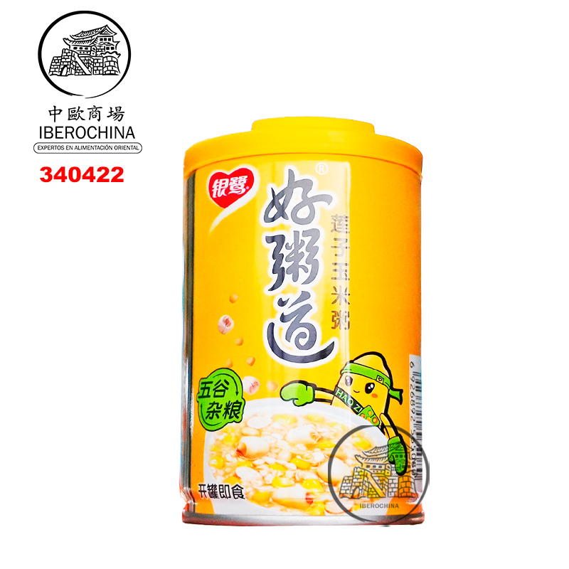 ARROZ DULCE LOTO MAIZ *YINLU* 银鹭好粥道莲子玉米粥 280g/12