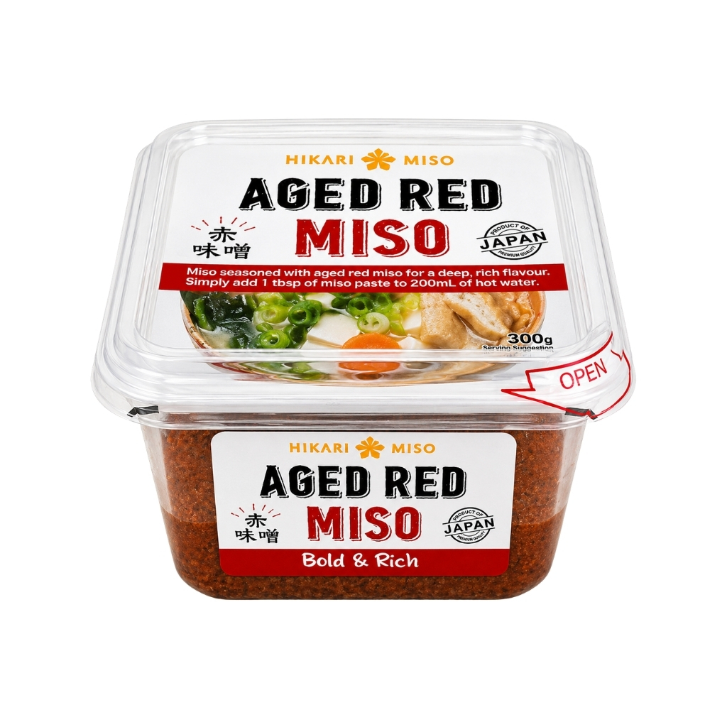 [502229/5M0180] MISO ROJO *HIKARI MISO* 信州红味噌 300g/8