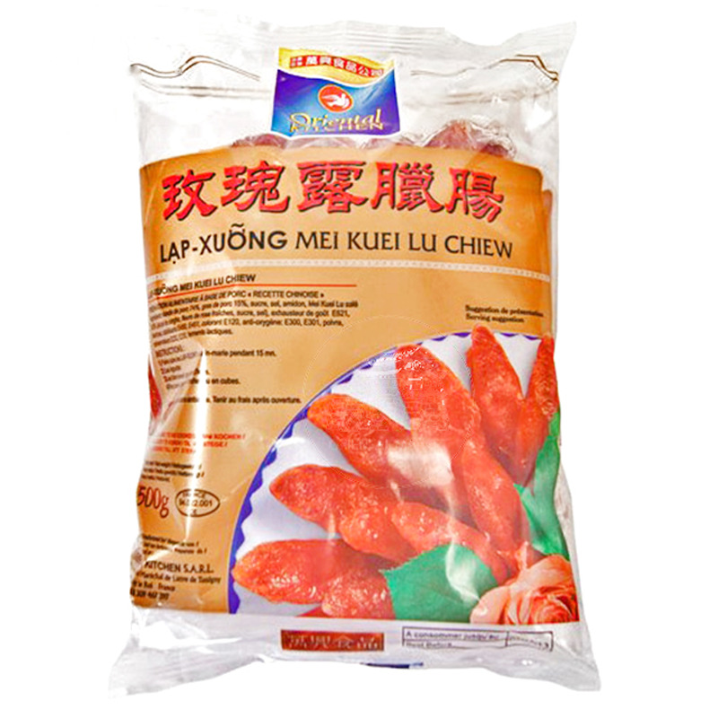 SALCHICHA ROSA *ORIENTAL KITCHEN* 万兴玫瑰露香腸 500g/20