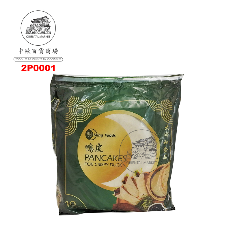 PASTA PATO LAQUEADO *MINGFOOD* 大明和北京鸭皮 100g/10u/10