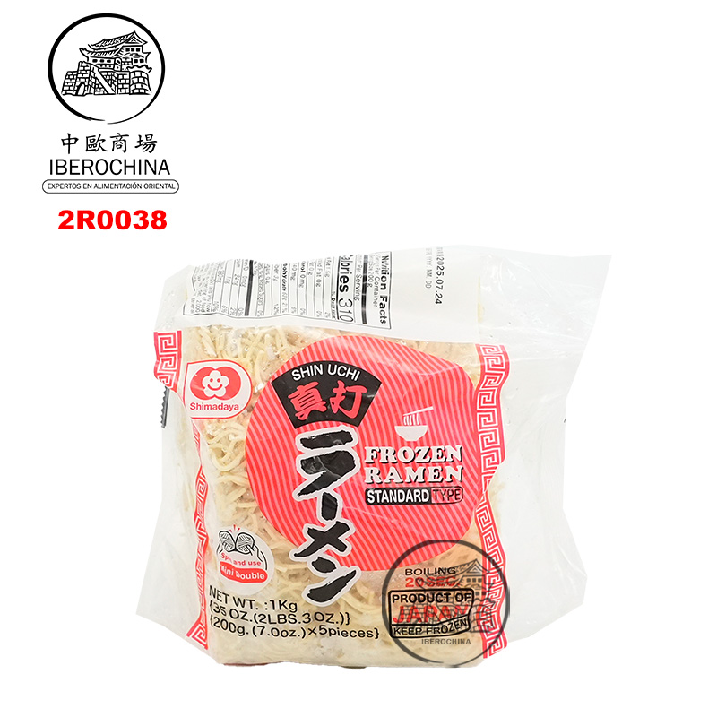 [200668/2R0038] RAMEN CONGELADO 冷冻拉面 8/1kg