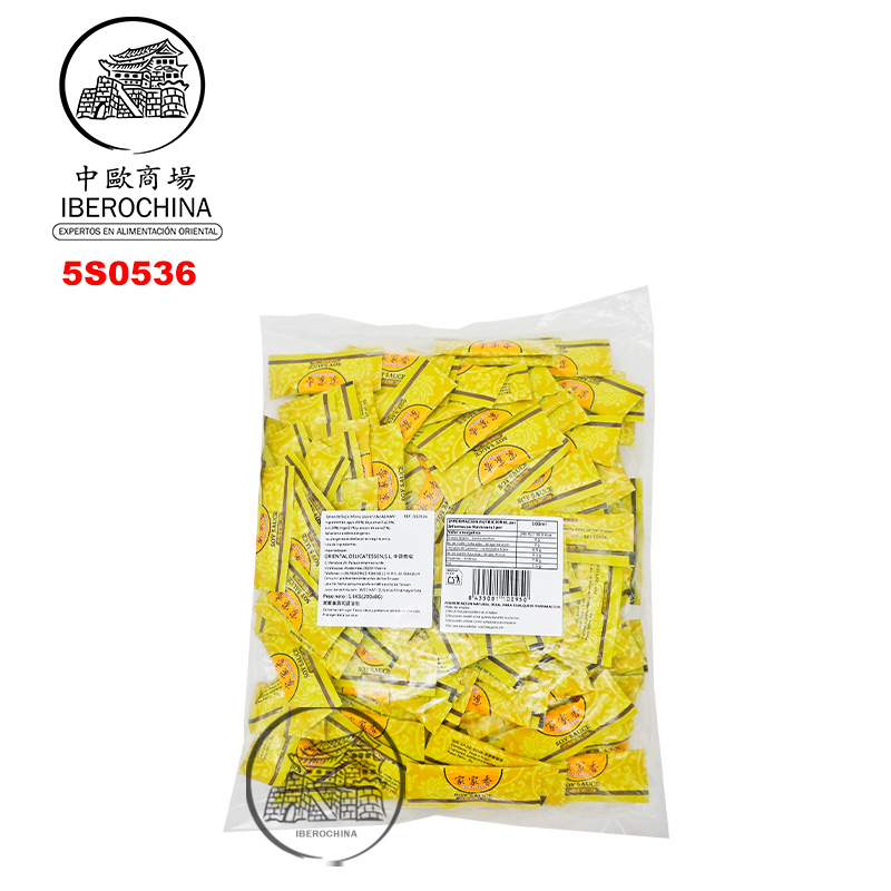 SALSA SOJA MONODOSIS *JIAJIASHAN* 家家香酱油包 8g/200u/10