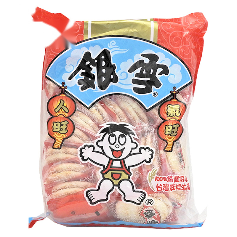 GALLETAS DE ARROZ *WANT WANT* 旺旺雪饼 420g/5